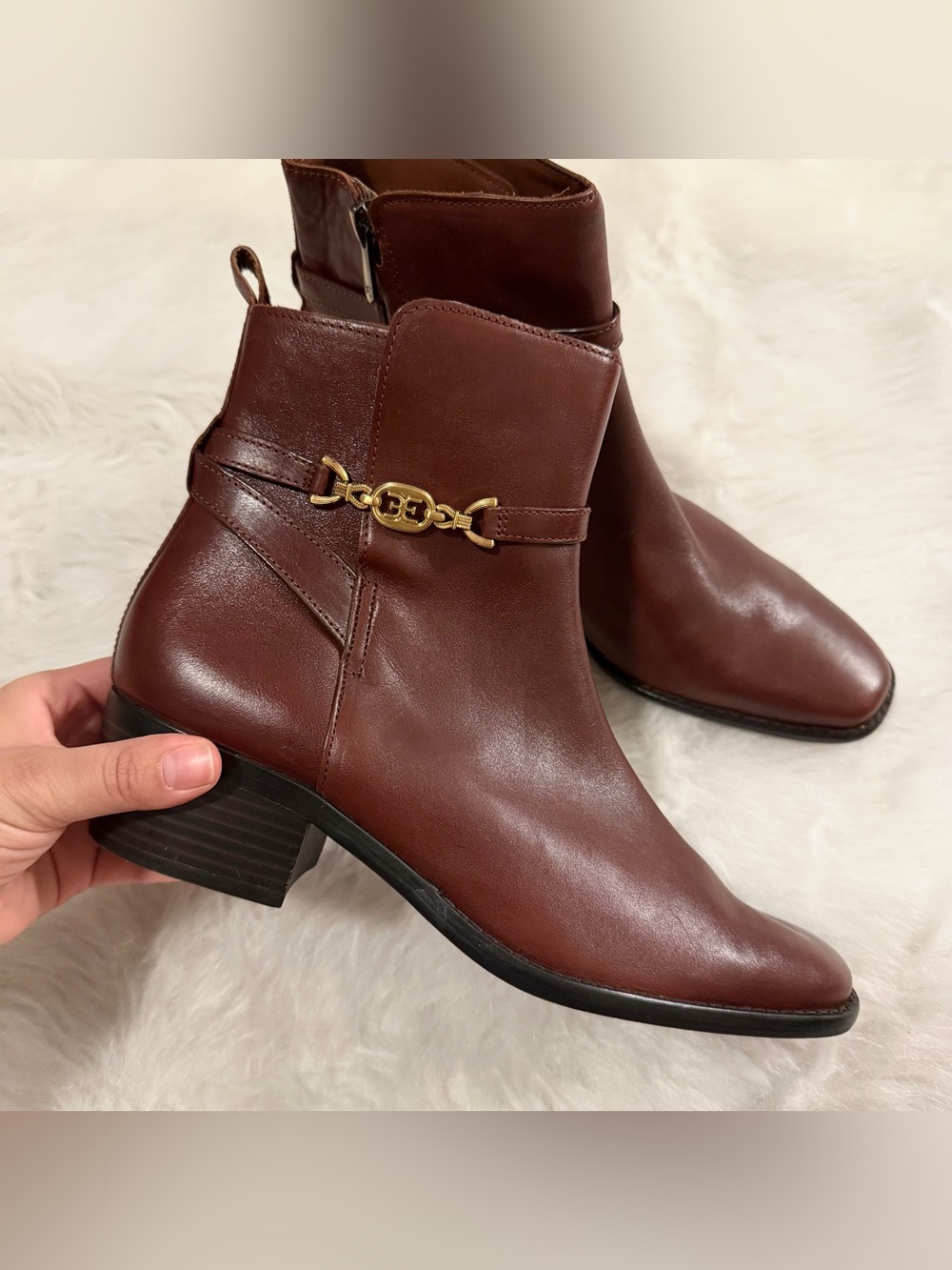 Sam Edelman Women's Brawley Buckled Ankle Boots